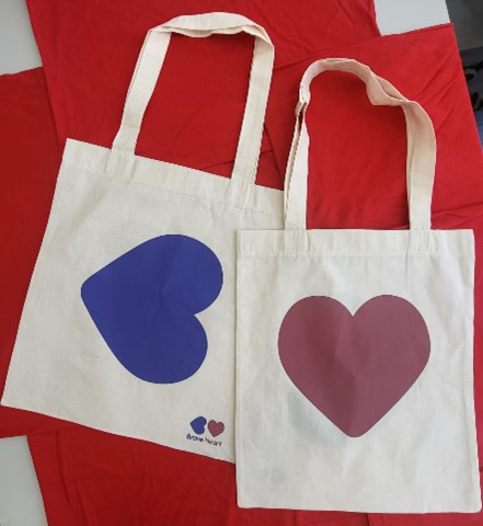 BRAVE HEART TOTES